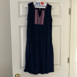 Tie waist dress